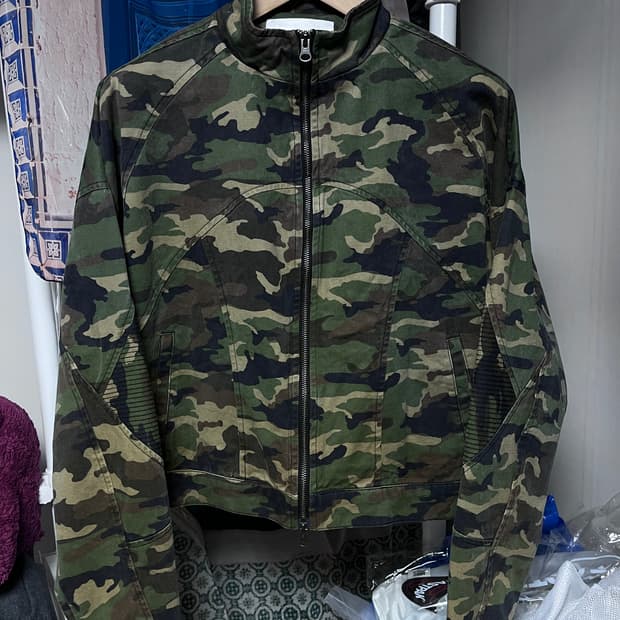[새상품,M] 노매뉴얼 카모 자켓 W.S Jacket 바이커자켓