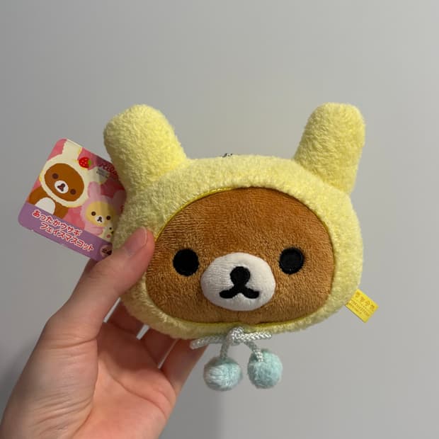 우사기 리락쿠마 인형 키링