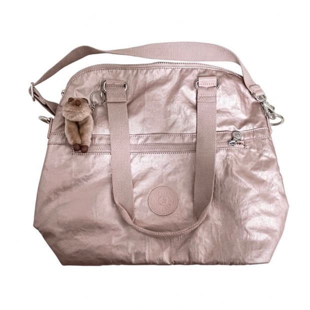 kipling 키플링 빈티지 토트백 크로스백 베이비핑크 보부상백