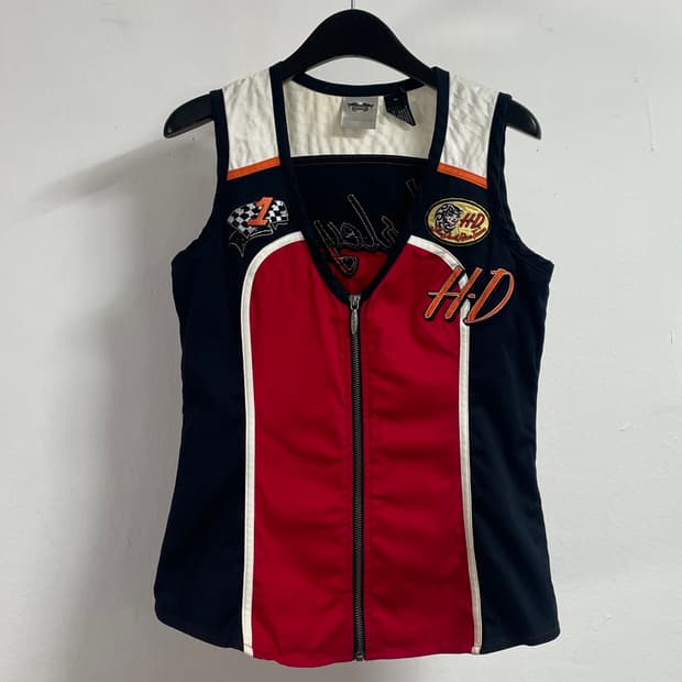 할리데이비슨 우먼스 레이싱 베스트 자켓 (on.141)