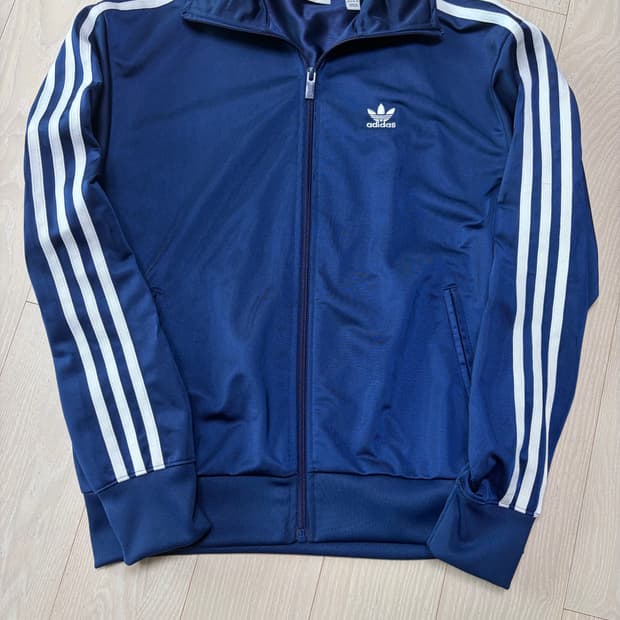 아디다스 파이어버드 신형 져지 트랙탑 집업 자켓 네이비 M18721 