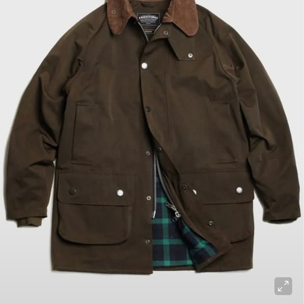 프리즘웍스 헌팅 필드 자켓 올리브 L 상태 좋음