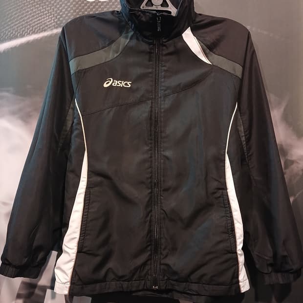 아식스 바람막이 자켓