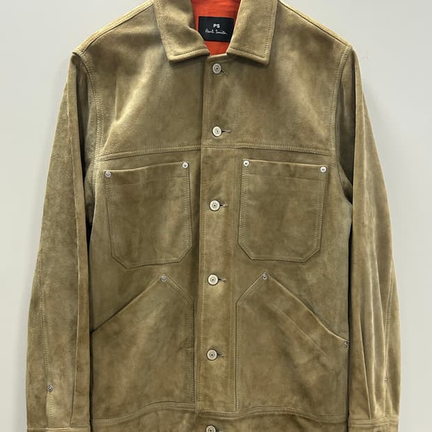폴 스미스 스웨이드 트러커 자켓