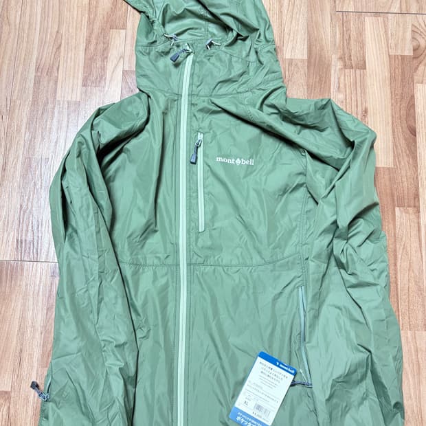 몽벨 여성용 바람막이 자켓 XL 카키