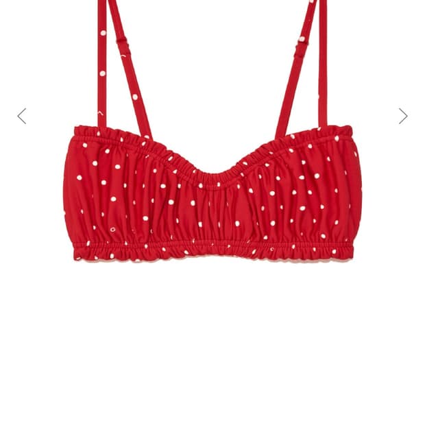 (미시착새상품) 글로니 BLUSH BIKINI TOP (RUBY) S
