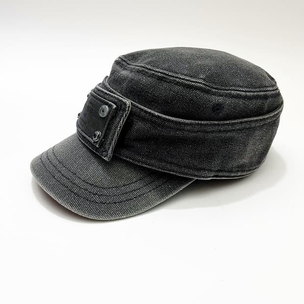 G Star 블랙데님 밀리터리캡