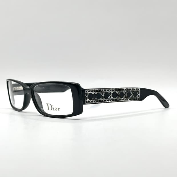 Dior 디올 까나쥬 큐빅 뿔테안경