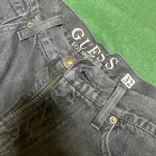 american vintage guess jeans 블랙