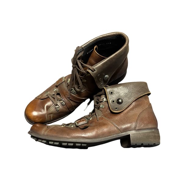 Katharine Hamnett London leather boots