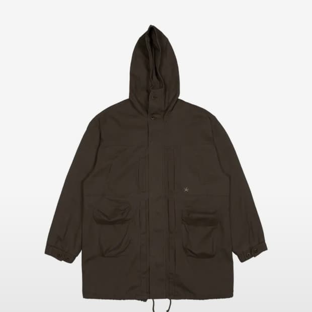 더콜디스트모먼트 야상 브라운 M