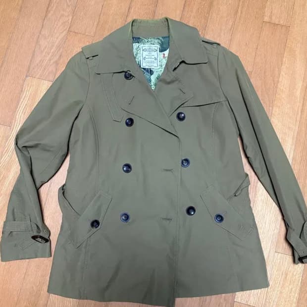 빈폴 숏 자켓형 트렌치 코트