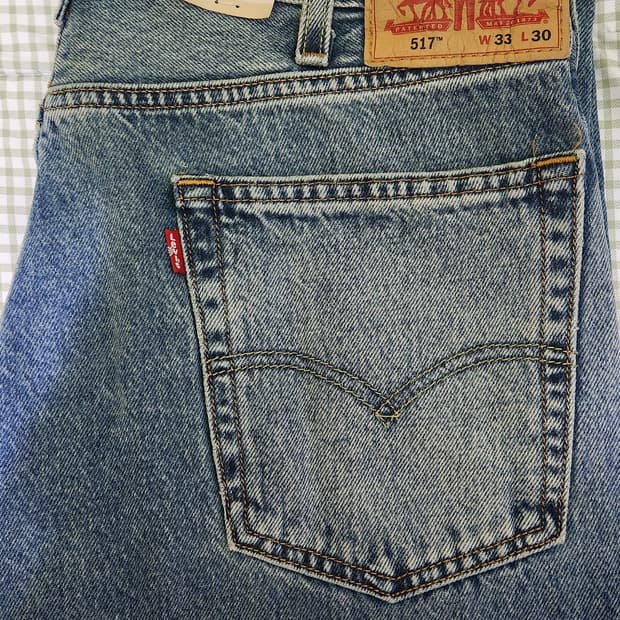 리바이스 517 부츠컷 라이징선 33/30 새상품