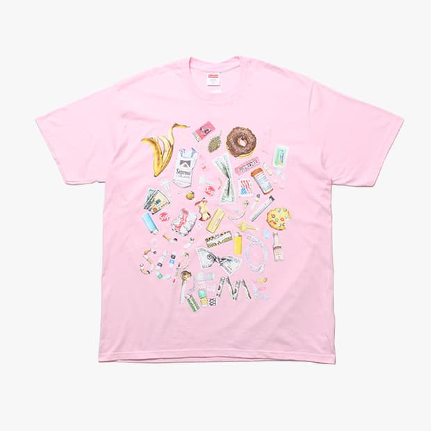  SUPREME "Pink T-Shirts"