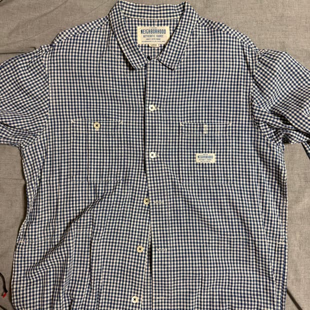 [L] neighborhood 네이버후드 롱 셔츠