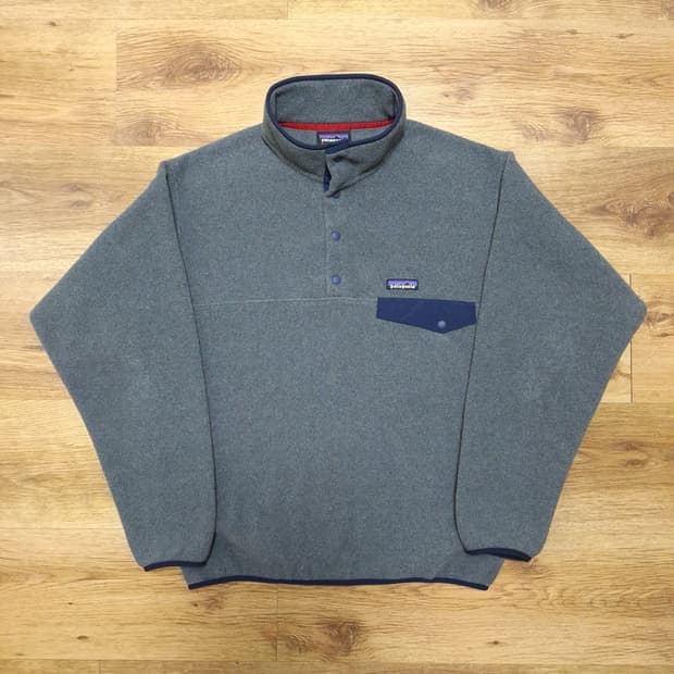 파타고니아 신칠라 스냅티 니켈그레이 m