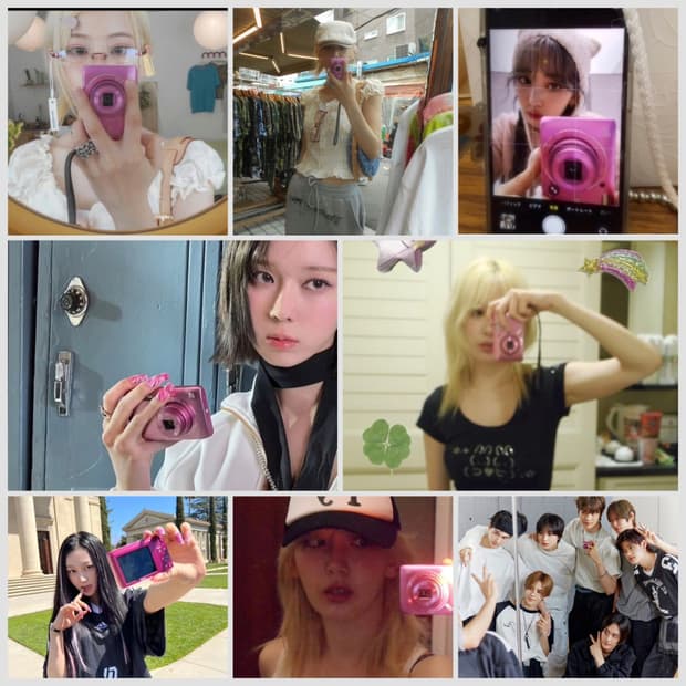 ✨풀박스 미품✨ 니콘 쿨픽스 S3500 핑크💝 빈티지디카