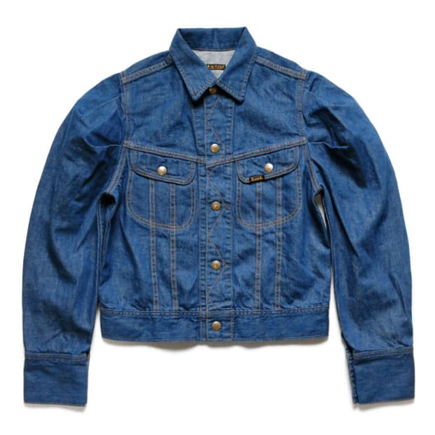 Kapital 캐피탈 11.5oz 오페라슬리브웨스턴재킷 청자켓 데님자켓