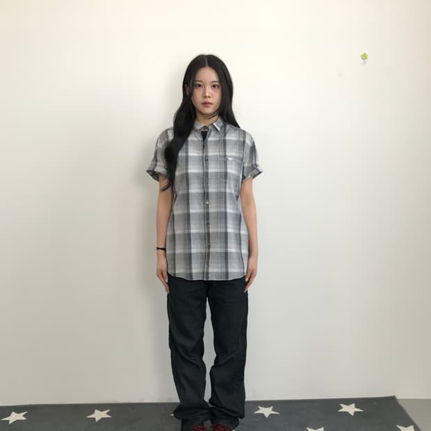DKNY Check Short Sleeve Shirt