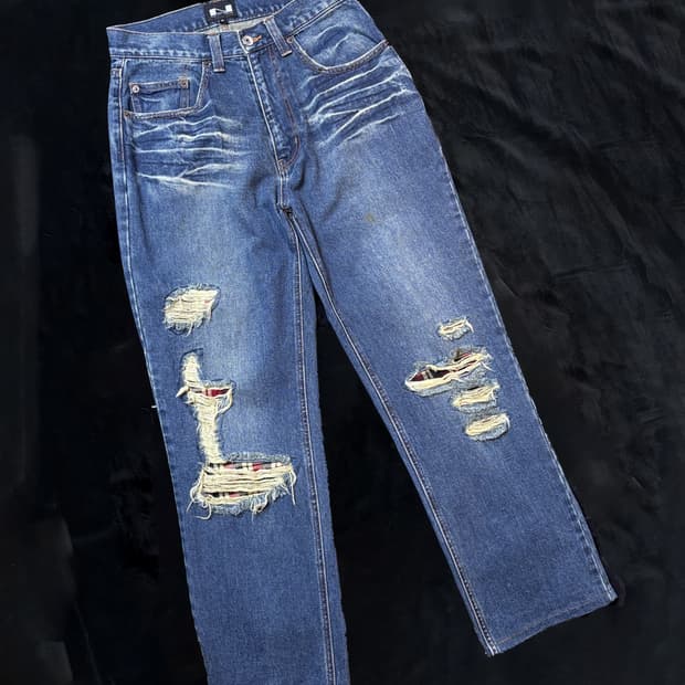 일본빈티지 디스트로이드 진