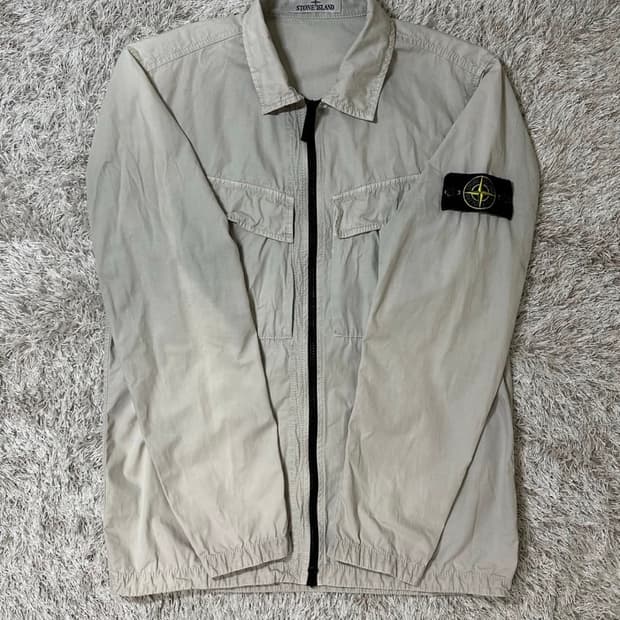 [M] 정품 스톤아일랜드 22FW 올드이펙트 오버셔츠