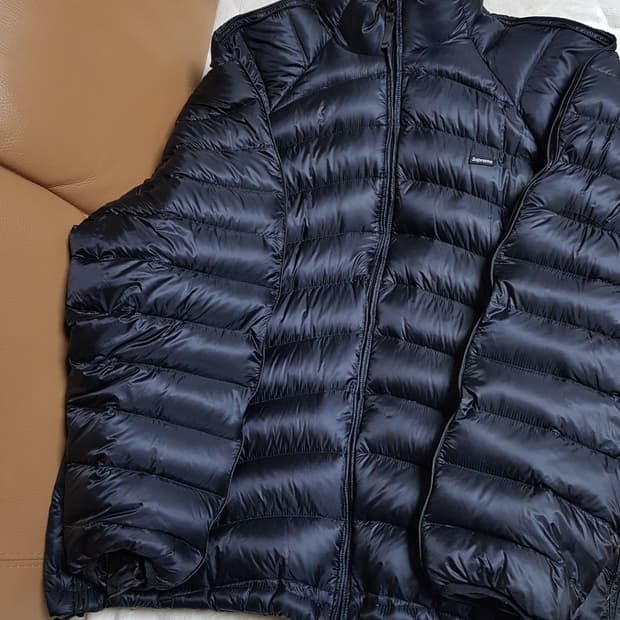 슈프림 마이크로 다운 패딩 자켓 블랙 24SS