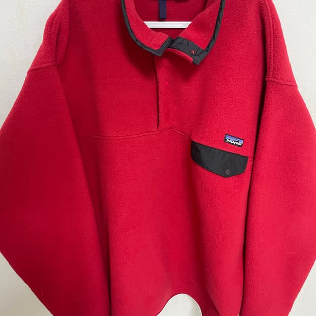 파타고니아 신칠라 90s 레드/블랙 