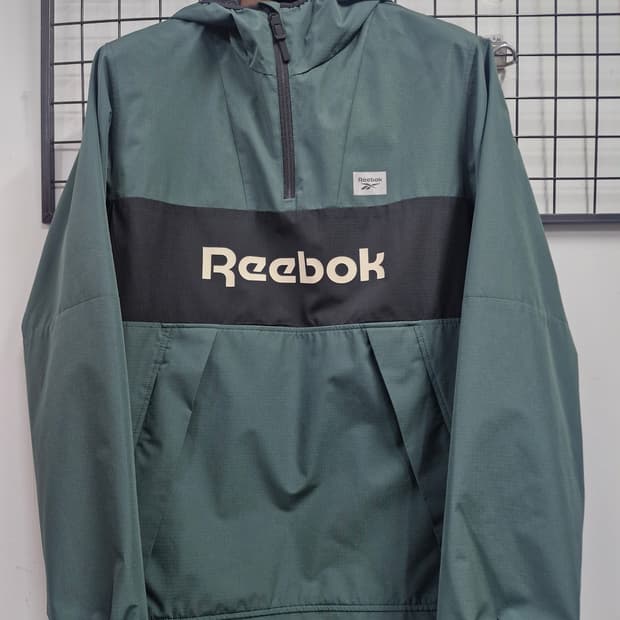 100L 리복 후드 아노락 자켓.