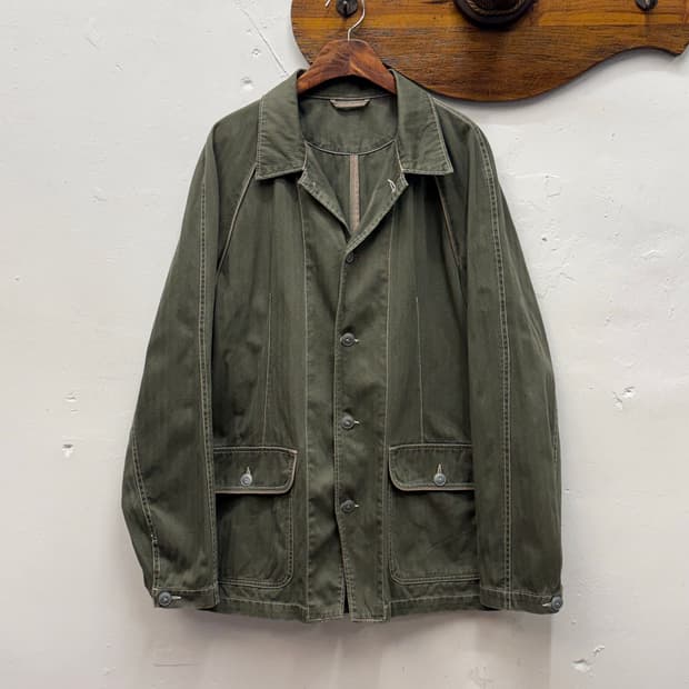 Takeo Kikuchi Herringbone Twill Work 