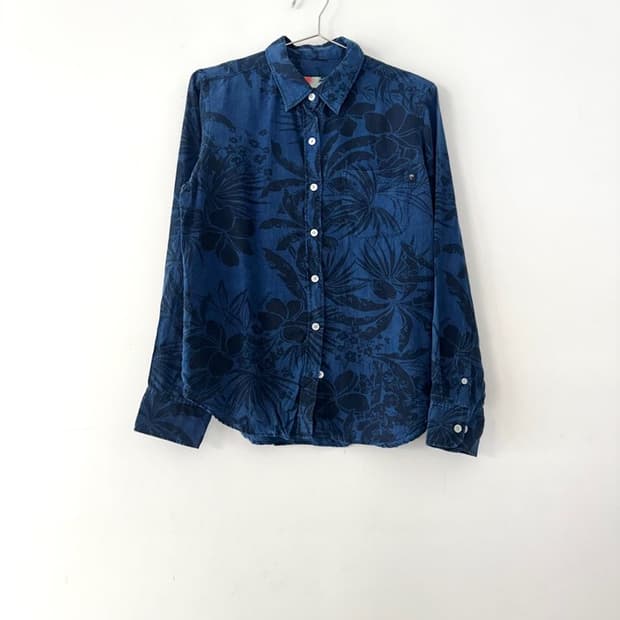 Hawaiian classy shirt / navy