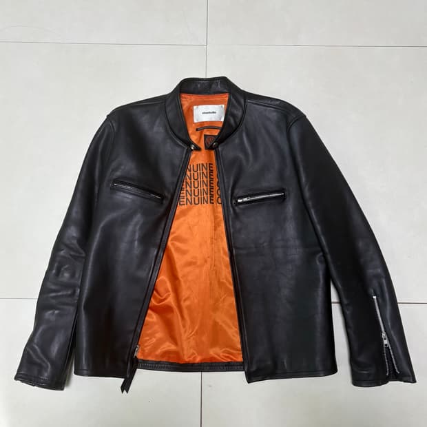 비바스튜디오x예거마이스터 가죽자켓