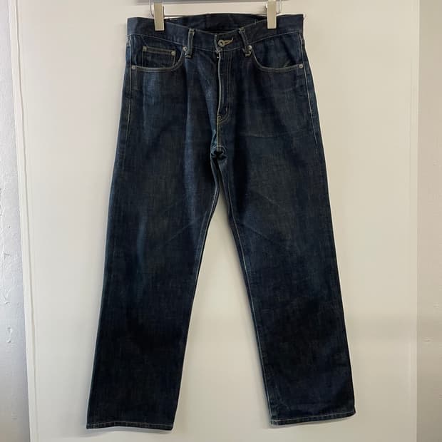 네이버후드 미드 스트레이트셀비지 데님팬츠