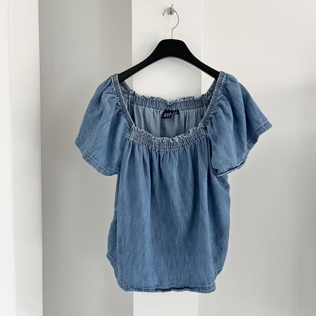 GAP denim blouse