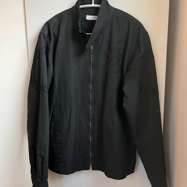 dries van noten 17ss embroidery jacket