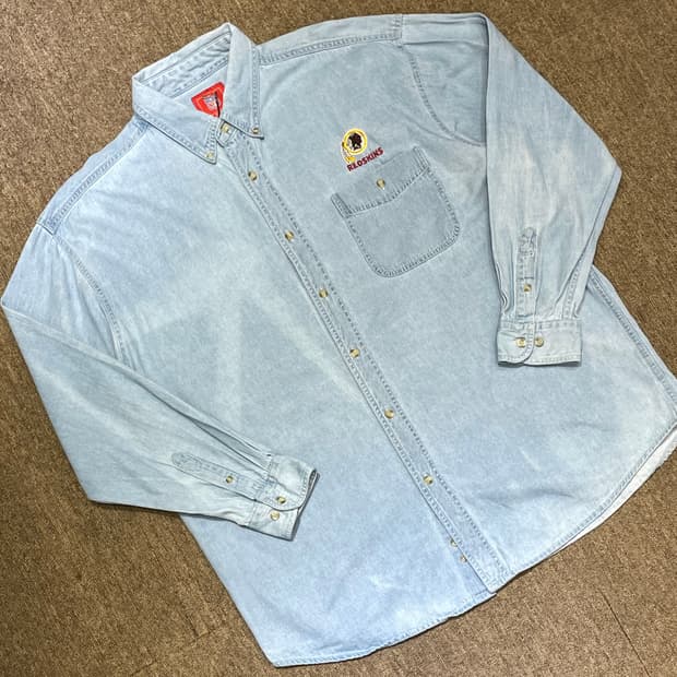 (XL) NFL 빈티지 데님 셔츠