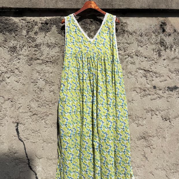 samansa mos2 사만사모스 플라워 레이스 코튼 원피스 JPN