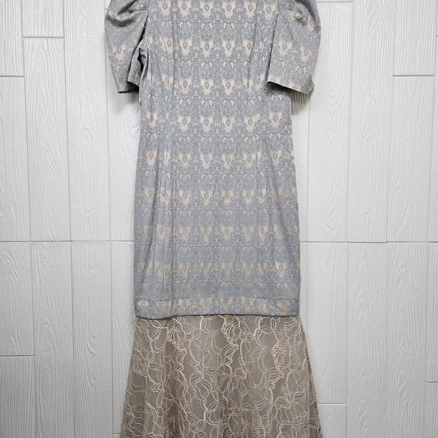 머에이드롱 드레스 