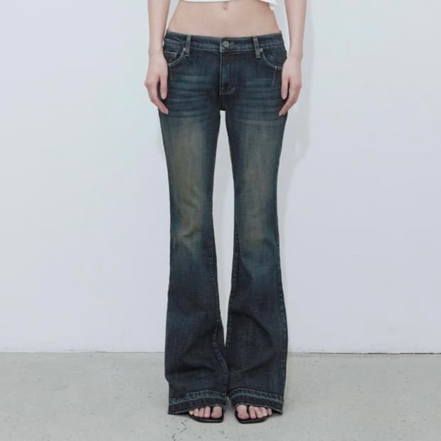 보헤미안서울 빈티지 부츠컷 VINTAGE BLUE BOOTCUT JEAN