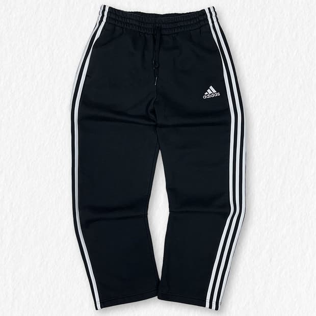 아디다스 삼선 트레이닝 팬츠 블랙