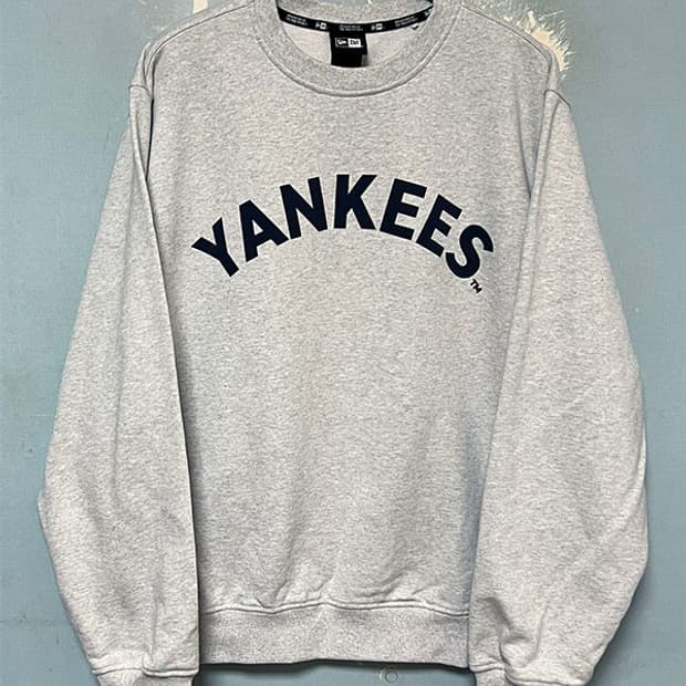 뉴에라 MLB 뉴욕양키스 남자 맨투맨 새상품 오버핏 L 100