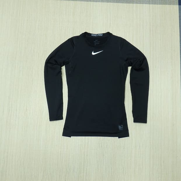 (L/100) NIKE 나이키 프로 웜 컴프레션 롱슬리브 탑