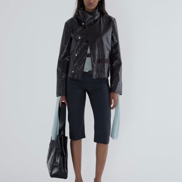 (S,M) 팔로마울 CLAU 스퀘어 컷 자켓