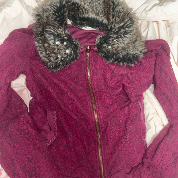 엑시즈팜 갸루 장미 집업 오네갸루 히메갸루