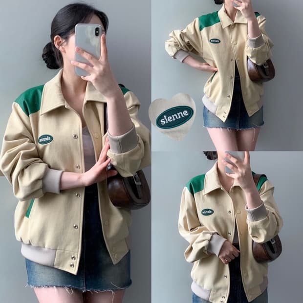 시엔느 하버 봄버 자켓