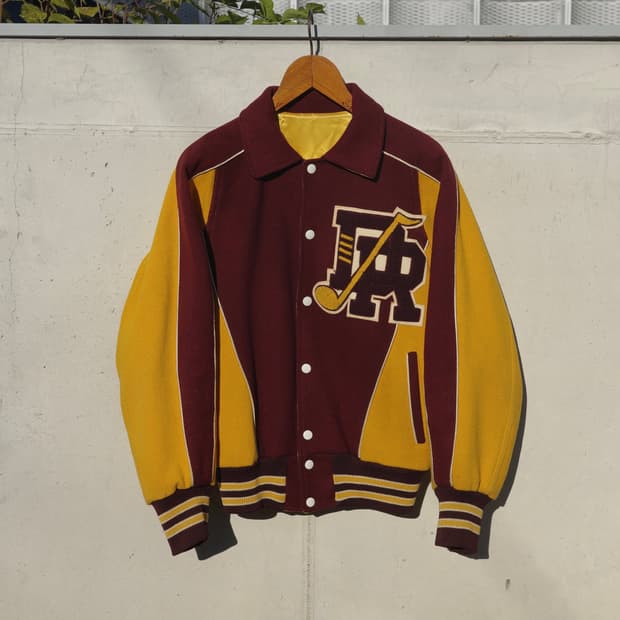 50-60‘s Holts sporting goods 레터맨 자켓