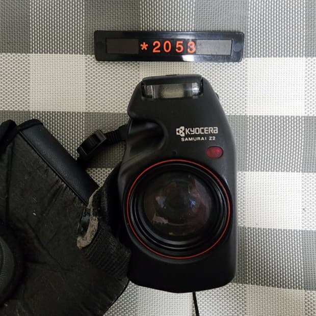 교세라 사무라이 Z2 하프 필름카메라 파우치포함
