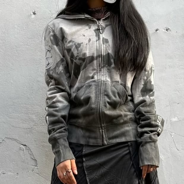 salvage Hooded zip-up  
