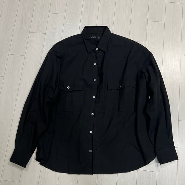 Porter classic 롤업셔츠 L 블랙