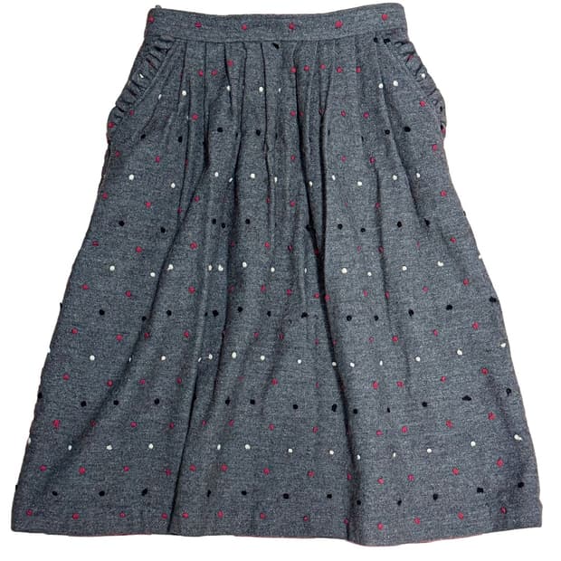 멜로우도트 프릴포인트 스커트