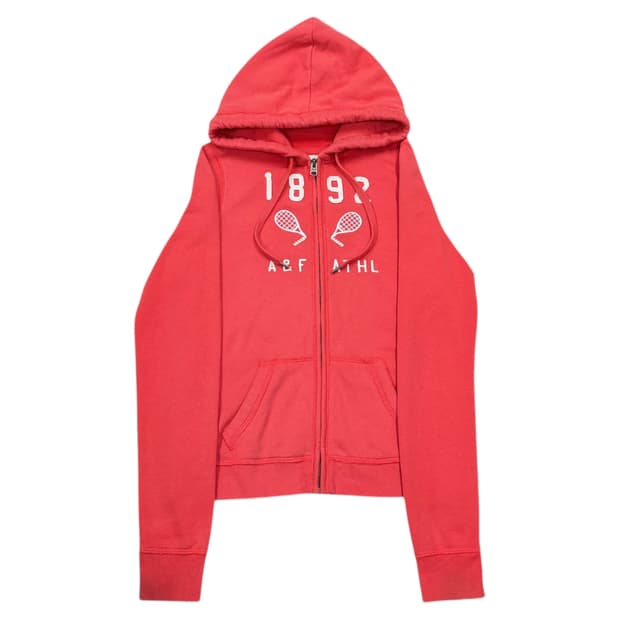 아베크롬비 빈티지 스펠로고 Y2K 후드집업 자켓 S